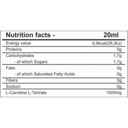 Valores CARNITINE LIQUID WOMAN | Pronutrition